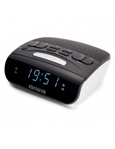 Aiwa CR-15 despertador Reloj despertador digital Negro, Blanco