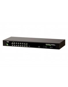 ATEN Switch KVM VGA PS 2-USB de 16 puertos