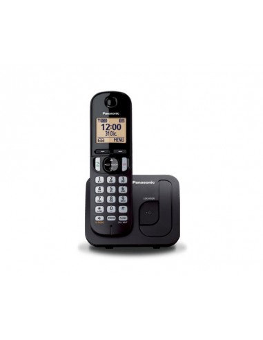 Panasonic KX-TGC210 Teléfono DECT Identificador de llamadas Negro