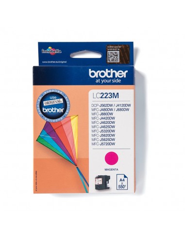 Brother LC223M cartucho de tinta 1 pieza(s) Original Magenta