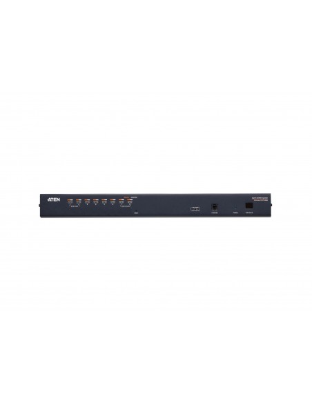 ATEN Switch KVM Cat 5 multi-interfaz de 8 puertos