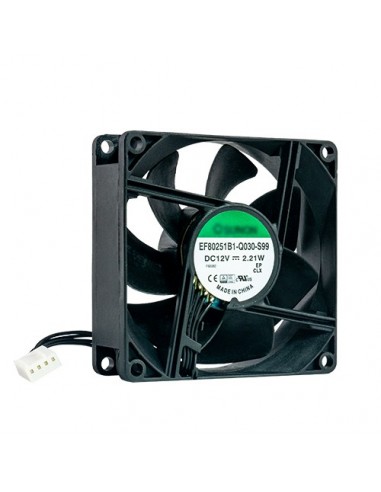 QNAP FAN-8CM-T01 sistema de refrigeración para ordenador Universal Ventilador Negro