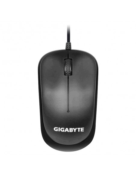 Gigabyte KM6300 teclado Ratón incluido USB QWERTY Español Negro