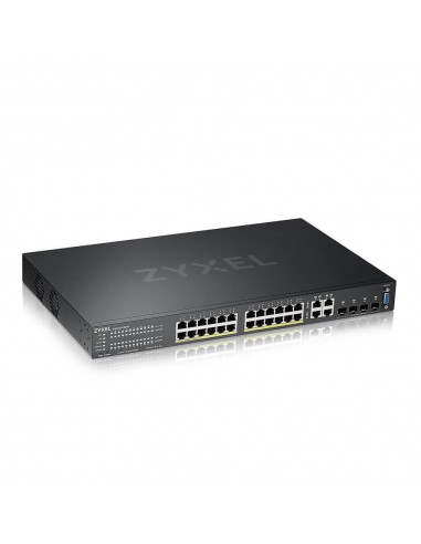 Zyxel GS2220-28HP-EU0101F switch Gestionado L2 Gigabit Ethernet (10 100 1000) Energía sobre Ethernet (PoE) Negro