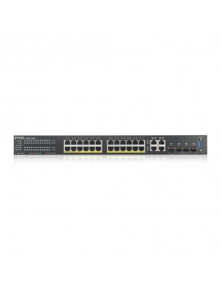 Zyxel GS2220-28HP-EU0101F switch Gestionado L2 Gigabit Ethernet (10 100 1000) Energía sobre Ethernet (PoE) Negro