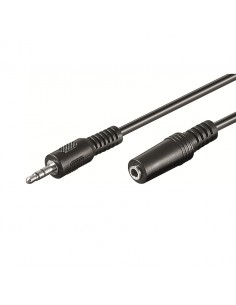 Ewent EC1651 cable de audio 3 m 3,5mm Negro