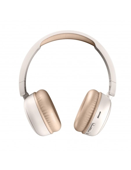 Energy Sistem Radio Color Auriculares Inalámbrico Diadema Llamadas Música USB Tipo C Bluetooth Beige