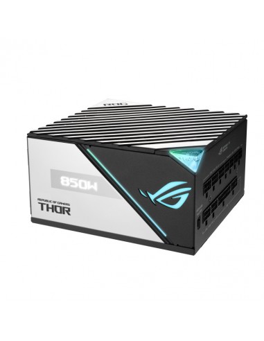 ASUS ROG THOR 850W Platinum II unidad de fuente de alimentación 20+4 pin ATX Negro, Azul, Gris