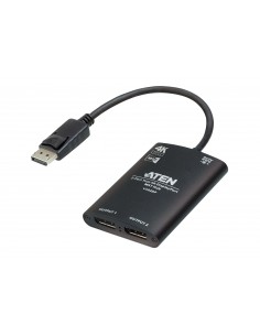 ATEN Concentrador MST DisplayPort 4K real de 2 puertos