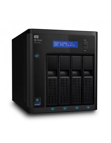 Western Digital My Cloud Pro PR4100 dispositivo de almacenamiento personal en la nube 64 TB Ethernet Negro