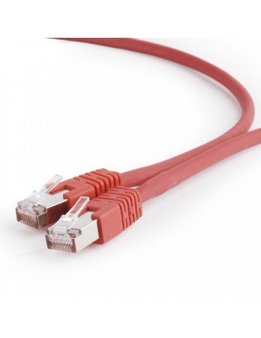 Gembird PP6A-LSZHCU-R-0.5M cable de red Rojo 0,5 m Cat6a S FTP (S-STP)