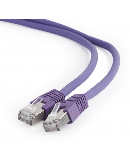 Gembird PP6A-LSZHCU-V-1M cable de red Violeta Cat6a S FTP (S-STP)