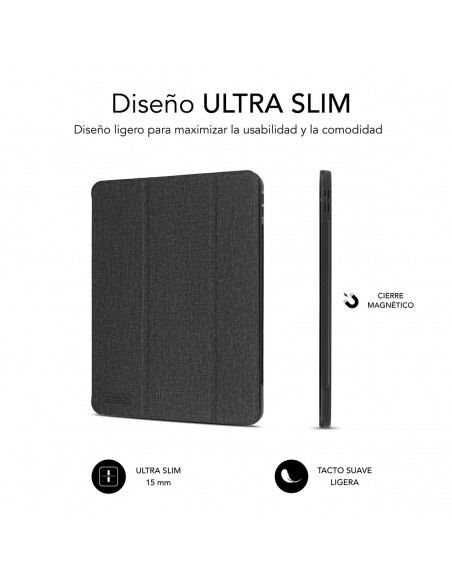 SUBBLIM FUNDA TABLET IPAD 10.2'' 9 8 7 Gen BLACK