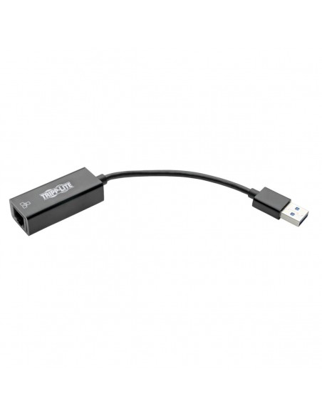 Tripp Lite U336-000-R Adaptador de Red NIC USB 3.0 a Gigabit Ethernet, 10Mbps   100Mbps   1000Mbps, Negro