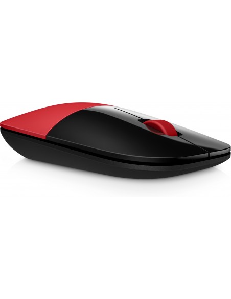 HP Ratón inalámbrico rojo Z3700