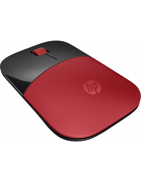 HP Ratón inalámbrico rojo Z3700