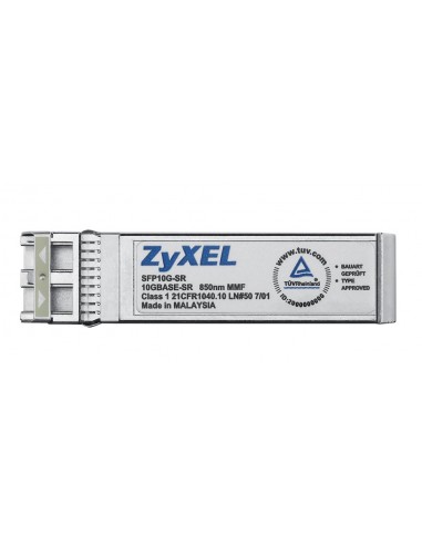 Zyxel SFP10G-SR red modulo transceptor Fibra óptica 10000 Mbit s SFP+ 850 nm