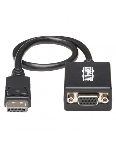 Tripp Lite P134-001-VGA Adaptador, Convertidor Activo de Video DisplayPort a VGA, Negro (M H), 30.5 cm [1 pie]