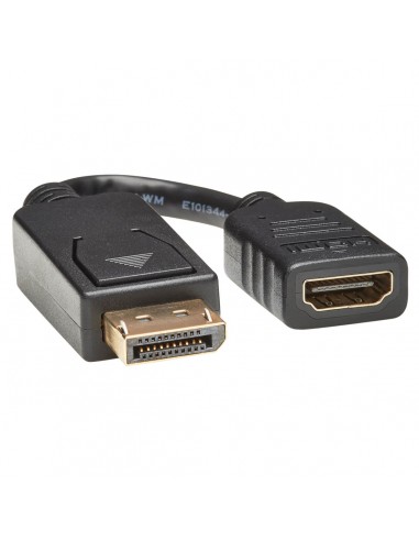 Tripp Lite P136-000 Adaptador Convertidor de Video DisplayPort a HDMI (M H), 152 mm [6 Pulgadas]