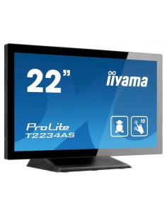 iiyama ProLite T2234AS-B1 pantalla para PC 54,6 cm (21.5") 1920 x 1080 Pixeles Full HD Pantalla táctil Multi-usuario Negro