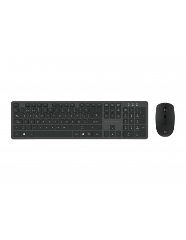 Conceptronic ORAZIO01ES teclado Ratón incluido RF inalámbrico QWERTY Español Negro