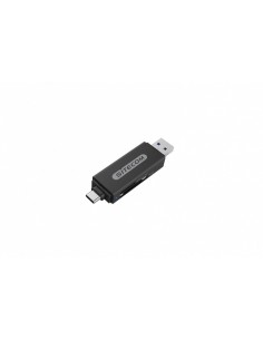 Sitecom MD-067 lector de tarjeta USB 3.2 Gen 1 (3.1 Gen 1) Type-A Type-C Negro