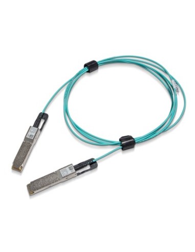 Nvidia MFS1S00-H020V cable de fibra optica 20 m QSFP56 Azul