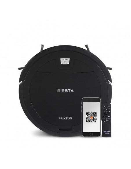 PRIXTON Siesta aspiradora robotizada 0,25 L Sin bolsa Negro