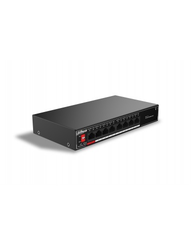 Dahua Technology PoE SG1008P No administrado Gigabit Ethernet (10 100 1000) Energía sobre Ethernet (PoE) Negro