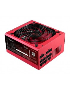 Mars Gaming MPVU750M unidad de fuente de alimentación 750 W 24-pin ATX ATX Rojo