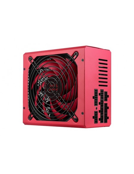 Mars Gaming MPVU750M unidad de fuente de alimentación 750 W 24-pin ATX ATX Rojo