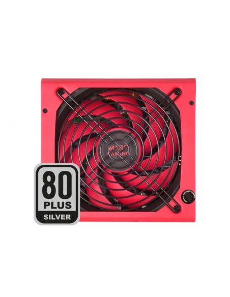 Mars Gaming MPVU750M unidad de fuente de alimentación 750 W 24-pin ATX ATX Rojo