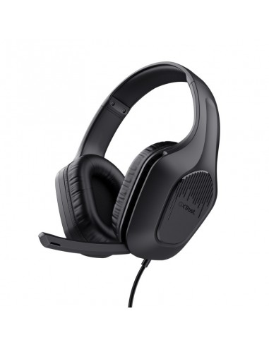 Trust GXT 415 Zirox Auriculares Alámbrico Diadema Juego Negro