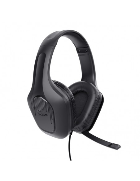 Trust GXT 415 Zirox Auriculares Alámbrico Diadema Juego Negro