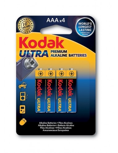 Kodak Ultra Premium Batería de un solo uso AAA Alcalino