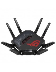 ASUS ROG Rapture GT-BE98 router inalámbrico 10 Gigabit Ethernet Quad-band (2.4 GHz   5 GHz-1   5 GHz-2   6 GHz) Negro