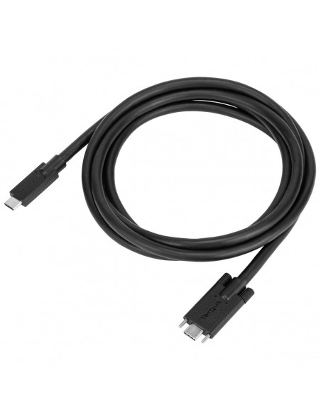 Targus ACC1122GLX cable USB 1,8 m USB 3.2 Gen 1 (3.1 Gen 1) USB C Negro