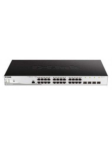 D-Link DGS-1210-28P ME E switch Gestionado L2 L3 Gigabit Ethernet (10 100 1000) Energía sobre Ethernet (PoE) 1U