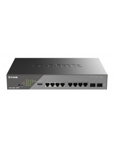 D-Link DSS-200G-10MP E switch Gestionado L2 Gigabit Ethernet (10 100 1000) Energía sobre Ethernet (PoE) 1U Gris