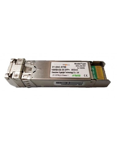 SonicWall 01-SSC-9789 red modulo transceptor Fibra óptica 1000 Mbit s mini-GBIC SFP 850 nm