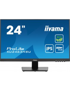 iiyama ProLite XU2463HSU-B1 pantalla para PC 60,5 cm (23.8") 1920 x 1080 Pixeles Full HD LED Negro