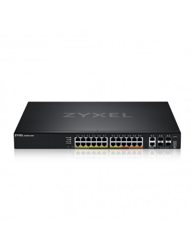 Zyxel XGS2220-30HP Gestionado L3 Gigabit Ethernet (10 100 1000) Energía sobre Ethernet (PoE) Negro