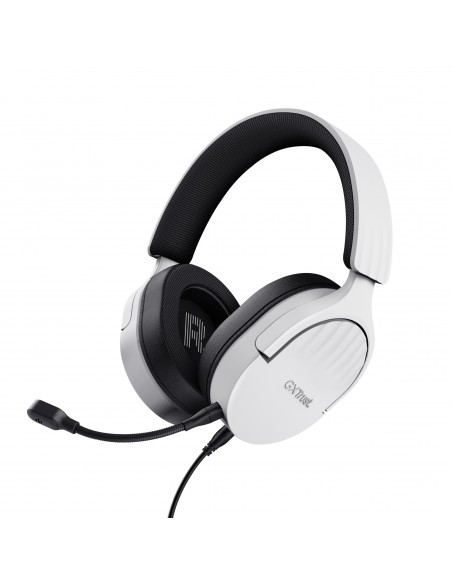 Trust GXT 489W FAYZO Auriculares Alámbrico Diadema Juego Negro, Blanco