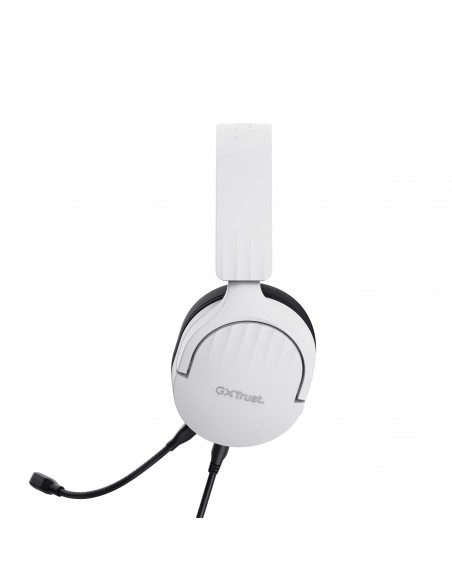 Trust GXT 489W FAYZO Auriculares Alámbrico Diadema Juego Negro, Blanco