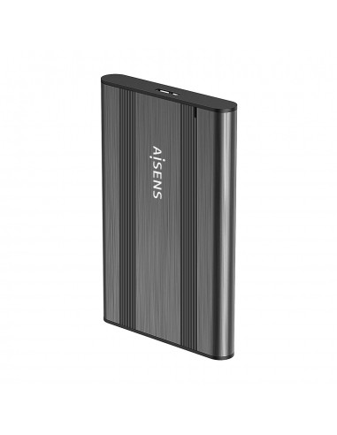 AISENS Caja Externa 2,5″ 9.5mm SATA a USB 3.0 USB3.1 Gen1, Gris