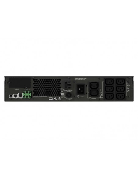 Vertiv GXT5-2000IRT2UXL sistema de alimentación ininterrumpida (UPS) Doble conversión (en línea) 2 kVA 2000 W 8 salidas AC