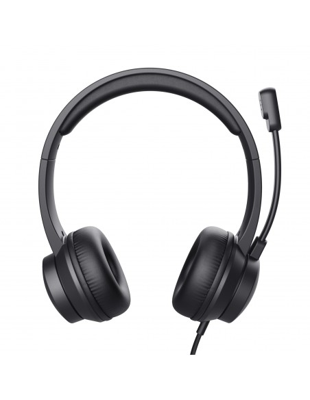 Trust HS-201 Auriculares Alámbrico Diadema Oficina Centro de llamadas USB tipo A Negro