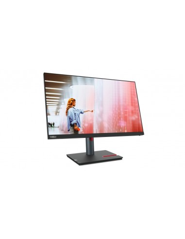 Lenovo ThinkVision P24q-30 LED display 60,5 cm (23.8") 2560 x 1440 Pixeles Quad HD Negro