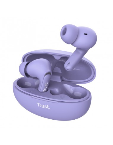 Trust Yavi Auriculares True Wireless Stereo (TWS) Dentro de oído Llamadas Música USB Tipo C Bluetooth Púrpura