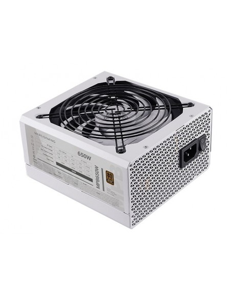 Mars Gaming MPB650 unidad de fuente de alimentación 650 W 24-pin ATX ATX Blanco